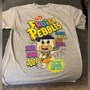 Funko flintstones cereal graphic tee
